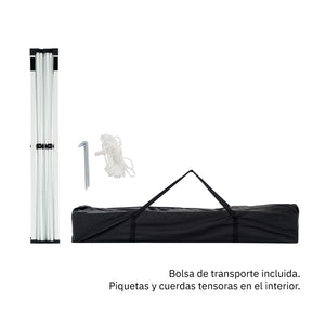 Carpa plegable 3×6 Acero Basic