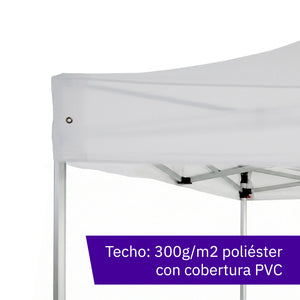 Carpa plegable 3×4,5 Aluminio Expert
