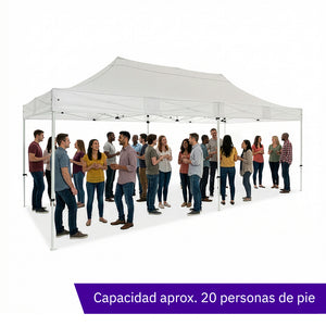 Carpa plegable 3×6 Aluminio ExpertPlus+