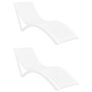 Pack de 2 Tumbonas Slim profesional hostelería eventos mobiliario