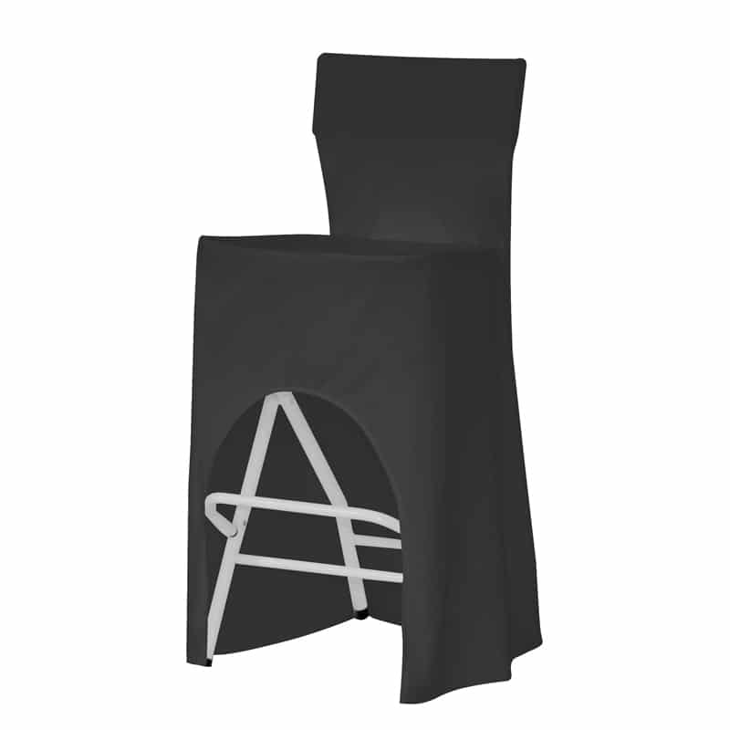 Funda Clásica para Taburete Alvar - Color Negro profesional hostelería eventos restaurante