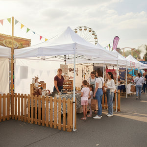 Carpa plegable 3×3 Acero Basic