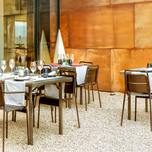 Mesa Plegable Cuadrada 90x90 cm XXL 3 Zown Premium