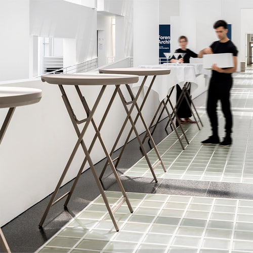 Mesa Alta Redonda 76 cm Cocktail30 Zown Premium