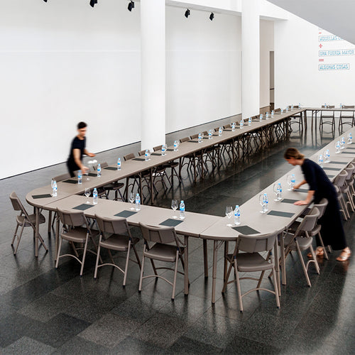 Mesa Plegable Rectangular 243x76 cm XL 8 Zown Premium