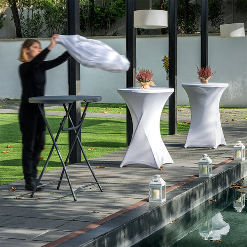 Mesa Alta Redonda Cocktail 80 New Zown Classic