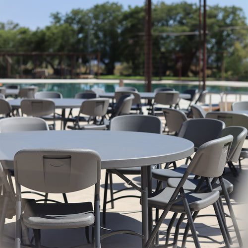 Mesa Redonda Plegable Planet 180 New Zown Classic