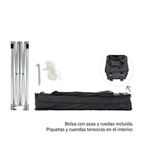 Carpa plegable 3×4,5 Aluminio ExpertPlus+