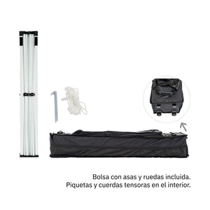 Carpa plegable 3×4,5 Aluminio Expert