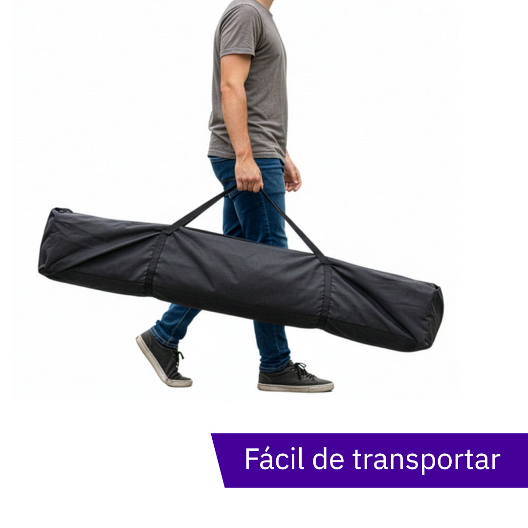 Carpa plegable 3×4,5 Acero Basic