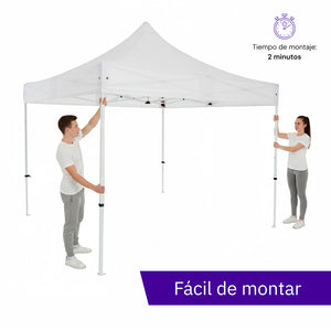 Carpa plegable 3×4,5 Aluminio ExpertPlus+