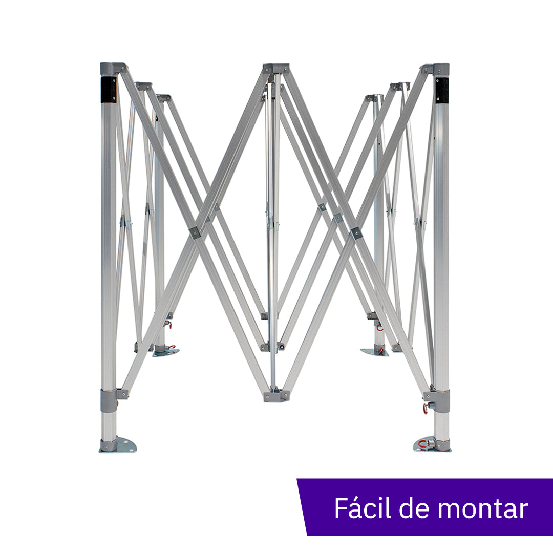 Carpa plegable 3×4,5 Aluminio ExpertPlus+