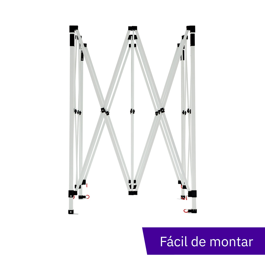 Carpa plegable 3×6 Acero Basic