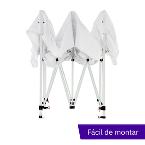 Carpa plegable 3×3 Acero Basic