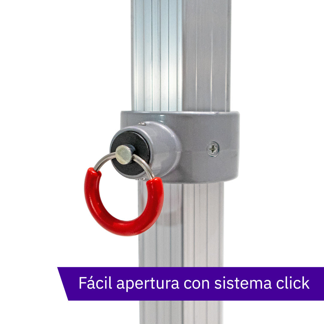 Carpa plegable 3×4,5 Aluminio ExpertPlus+