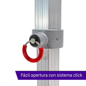 Carpa plegable 3×4,5 Aluminio ExpertPlus+