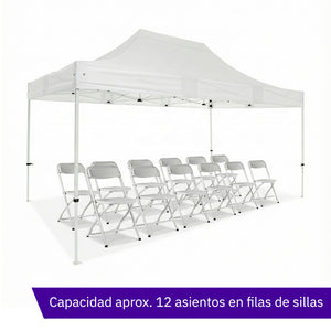 Carpa plegable 3×4,5 Aluminio Expert