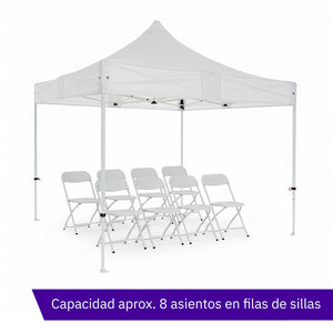 Carpa plegable 3×3 Aluminio Expert