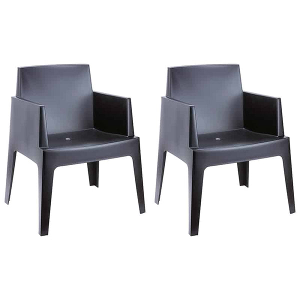 Pack de 2 sillones Box profesional hostelería eventos restaurante