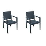 Pack 2 Sillones de Exterior Ibiza Armchair Ratán profesional hostelería eventos restaurante