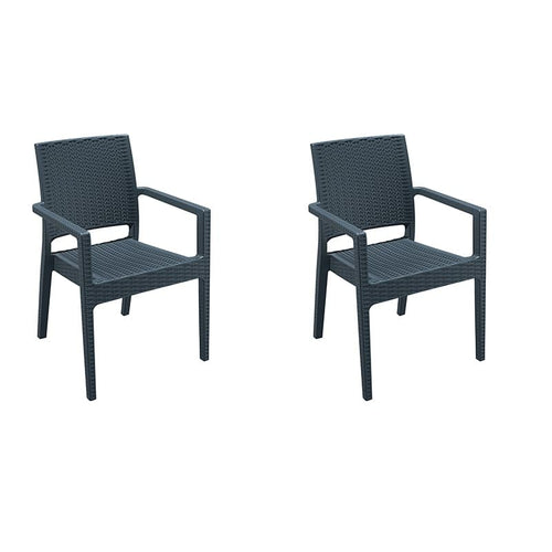 Pack 2 Sillones de Exterior Ibiza Armchair Ratán
