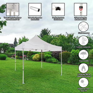 Carpa plegable 3×3 Aluminio Expert imagen adicional eventos profesional exterior hostelería