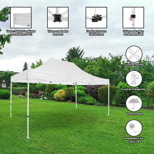 Carpa plegable 3×4,5 Acero Basic imagen adicional eventos profesional exterior hostelería