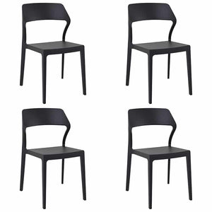 Pack de 4 sillas Snow profesional hostelería eventos restaurante