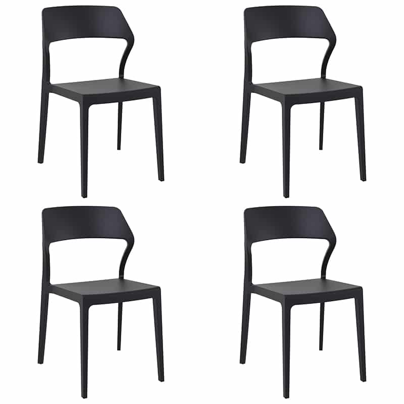 Pack de 4 sillas Snow profesional hostelería eventos restaurante