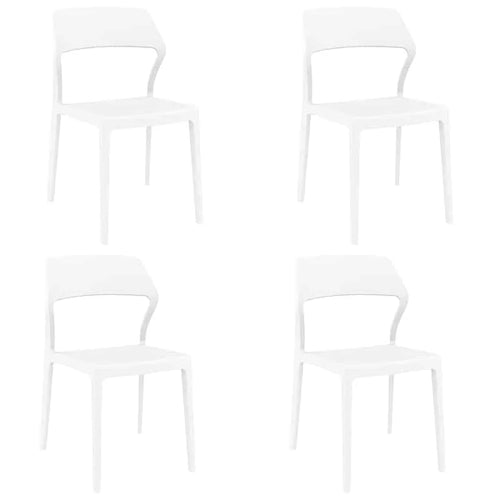 Pack de 4 sillas Snow