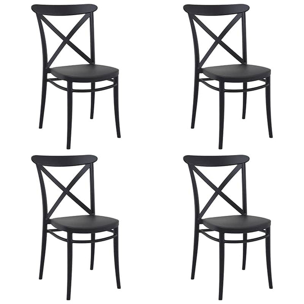 Pack 4 Sillas de Exterior Cross profesional hostelería eventos restaurante