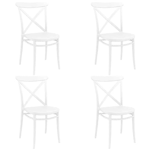 Pack 4 Sillas de Exterior Cross
