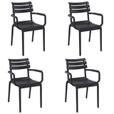 Pack 4 Sillas con Brazos de Exterior Paris profesional hostelería eventos restaurante