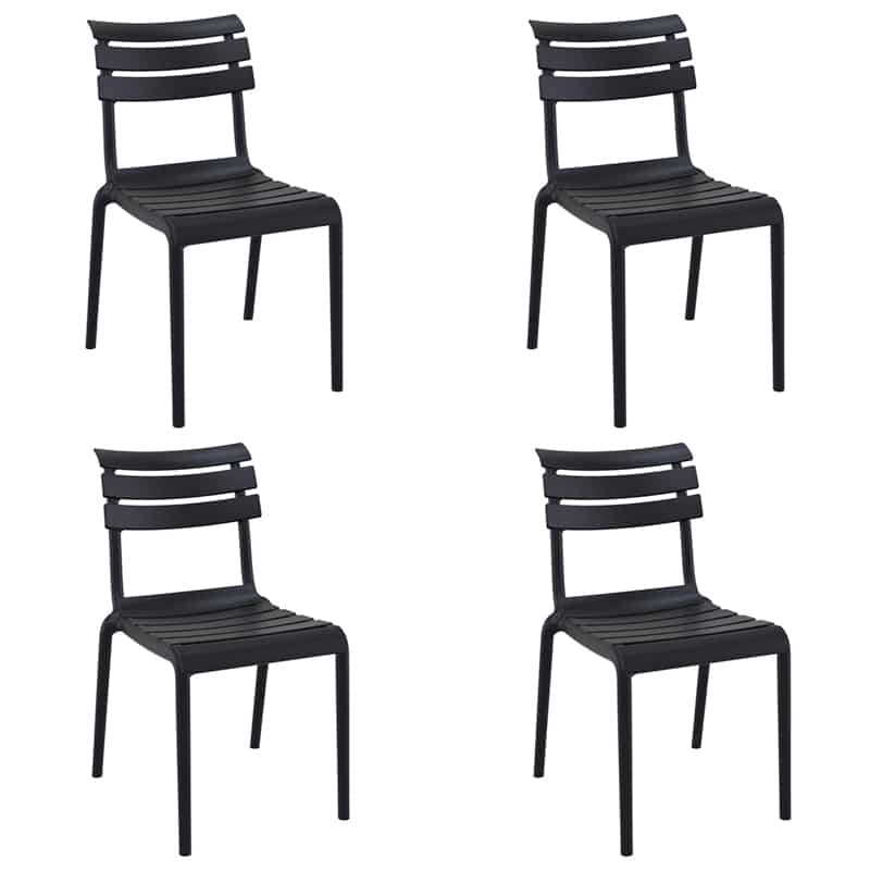 Pack 4 Sillas de Exterior Helen profesional hostelería eventos restaurante