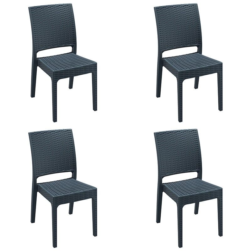 Pack 4 Sillas de Exterior Florida Ratán profesional hostelería eventos restaurante