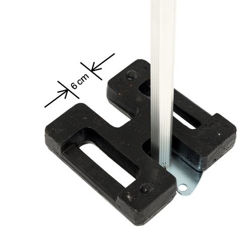 Peso cuadrado de 15kg (1 unidad)