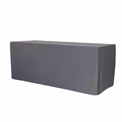 Funda Lisa para Mesa XL 180 - Color Gris Antracita