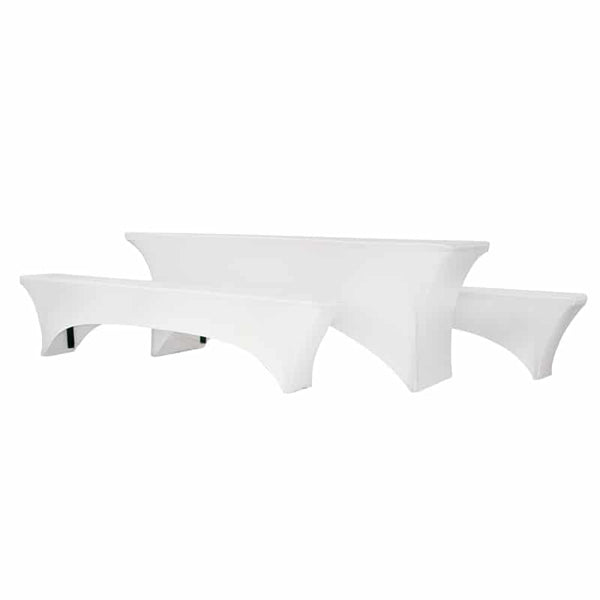 Funda Elástica para Munich Set - Color Blanco profesional hostelería eventos restaurante