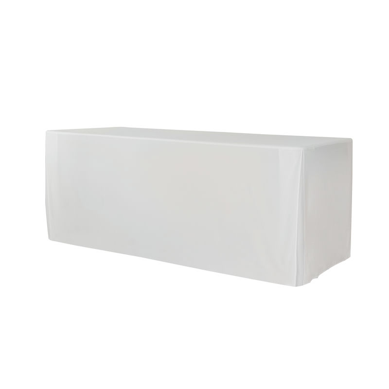Funda Lisa para Mesa de 180 x 75 cm - ZOWN XL180 - Blanco profesional hostelería eventos restaurante