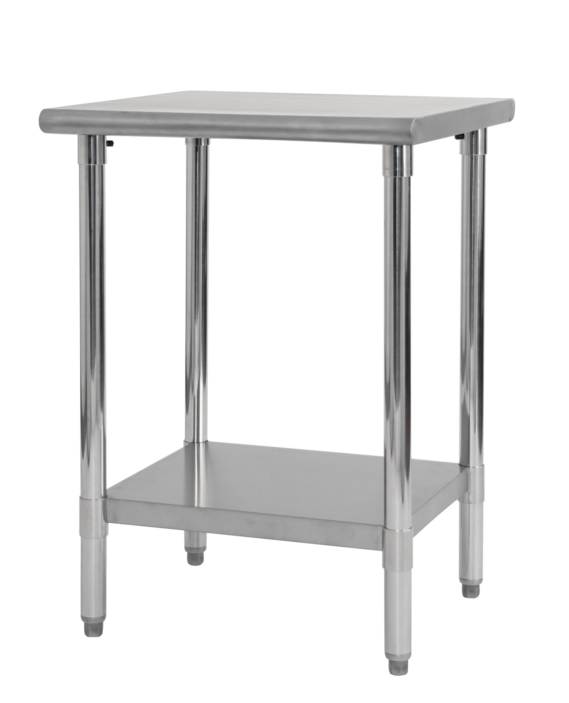 Mesa de trabajo acero inoxidable 61 x 61 x 89 cm profesional hostelería eventos restaurante