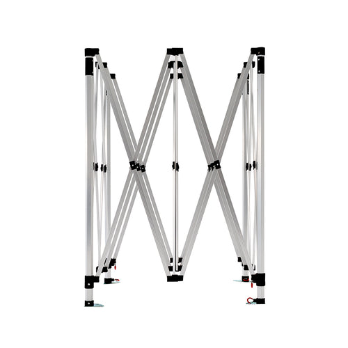 Estructura de aluminio hexagonal 40mm. 3x3m