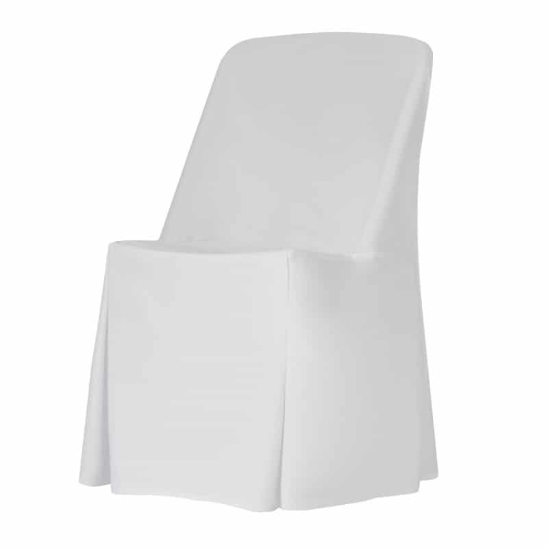 Funda Clásica Blanca para Silla Norman profesional hostelería eventos restaurante
