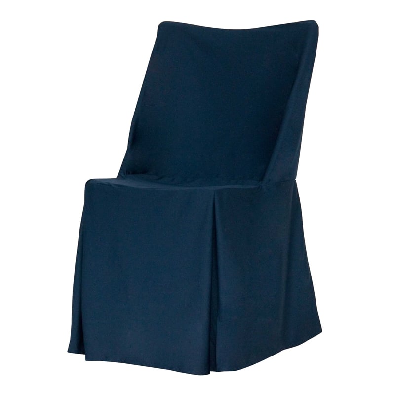 funda clasica para silla Otto azul